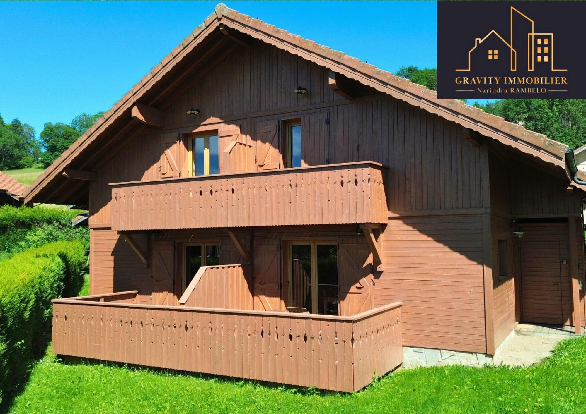 Chalet Duplex Mont-Saxonnex "Le Jarbay " Exterior foto