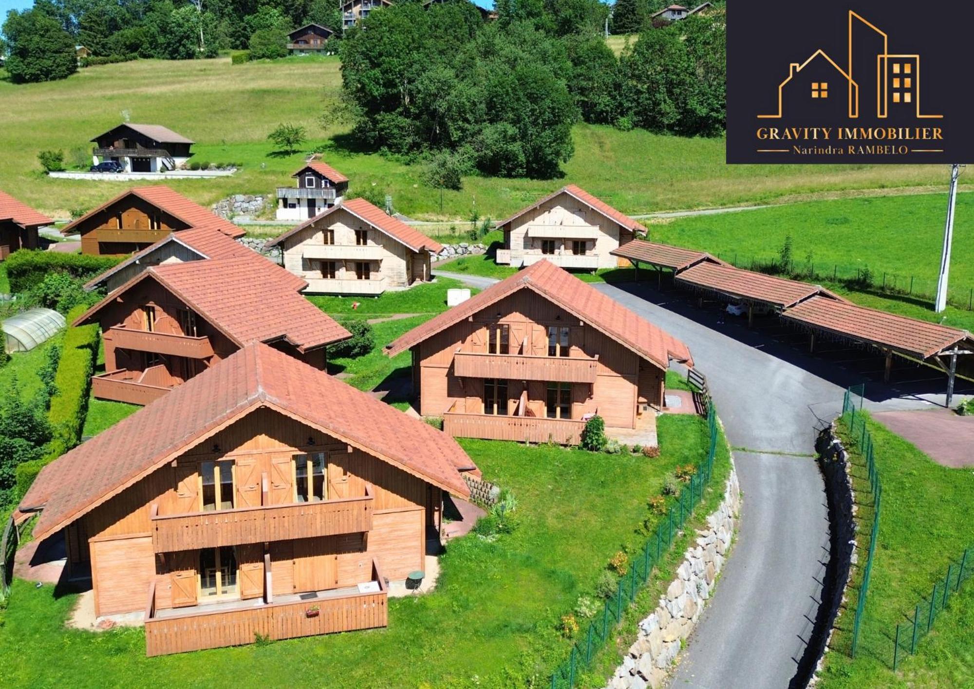 Chalet Duplex Mont-Saxonnex "Le Jarbay " Exterior foto