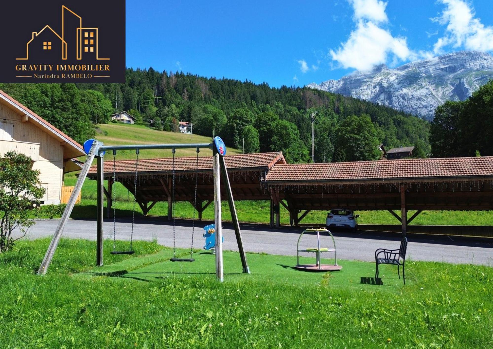 Chalet Duplex Mont-Saxonnex "Le Jarbay " Exterior foto